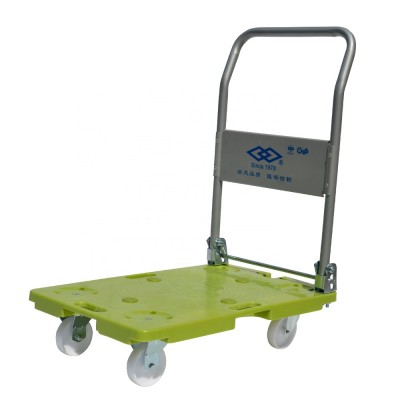 150KG cheap plastic platform hand truck hot sale hand trolley