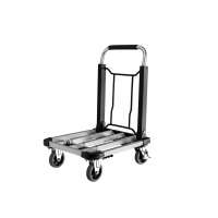 150KG aluminium folding hand truck portable hand cart