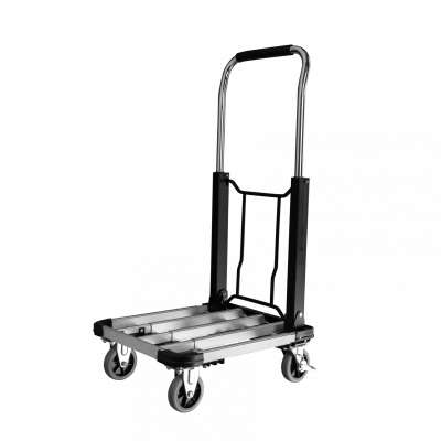 150KG aluminium folding hand truck portable hand cart