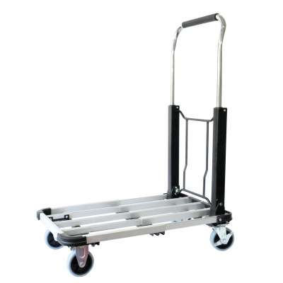 150KG aluminium folding hand truck portable hand cart