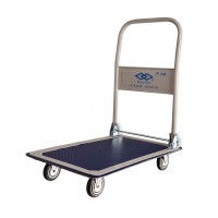 150KG steel platform trolley anti-slip steel hand trolley